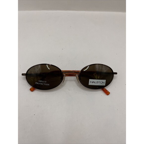 Halston Sunglasses 100% UV Protection HS108 252 Designer Fashion Brown 50-21-130 main image 6